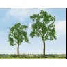 Professional Series Ash Trees -- 3′ 7.6cm Tall pkg(2), HO, JTT Miniature Tree 94425