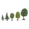 Mixed Forest Trees pkg(50) -- 1-3/16 to 2-3/8′ 3 to 6cm, N, Busch Gmbh & Co Kg 6591