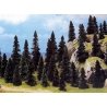 Pine Tree Assortment -- 2-3/8 to 4-11/32′ 6 to 11cm pkg(50), All Scales, Busch Gmbh & Co Kg 6497
