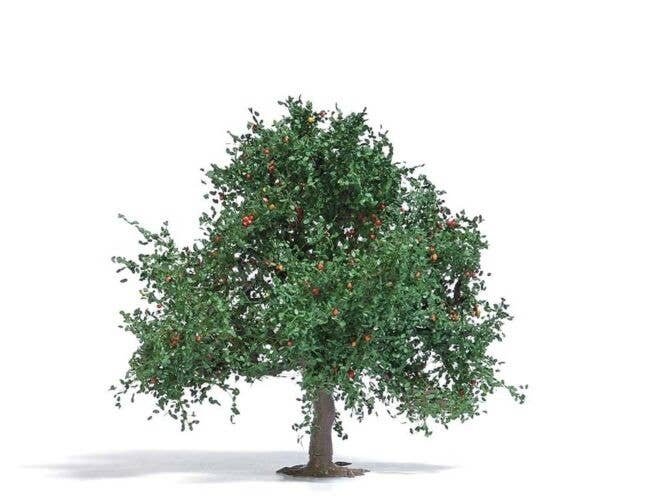 Apple Tree - Exclusive -- 2-15/16′ 7.5cm Tall, HO, Busch Gmbh & Co Kg 3652