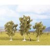 Multi-Tree Packs -- Birch 3-1/8 to 3-15/16′ 8 to 10cm pkg(3), HO, Noch Gmbh & Co 25120