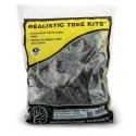 Realistic Trees Kits(TM) - Green Deciduous -- Mixed Green - 3/4 to 3′ 1.9 to 7.6cm Tall, All Scales, Woodland Scenics 1101