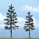 Ready Made Premium Trees(TM) -- Pine - 1 Each: 5-1/8 & 4-1/2′ 13 & 11.4cm, All Scales, Woodland Scenics 1624