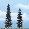 Ready Made Premium Trees(TM) -- Spruce - 1 Each: 4-7/8 & 4′ 12.4 & 10.2cm, All Scales, Woodland Scenics 1621