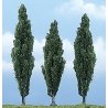 Ready Made Premium Trees(TM) - Deciduous -- Poplar - 1 Each 3-1/2, 4 & 4-1/2′ 8.9, 10.2, All Scales, Woodland Scenics 1611