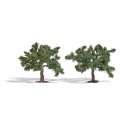 Trees with Fruit -- 2-15/16′ 7.5cm Tall pkg(2), All Scales, Busch Gmbh & Co Kg 6849