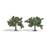 Trees with Fruit -- 2-15/16′ 7.5cm Tall pkg(2), All Scales, Busch Gmbh & Co Kg 6849
