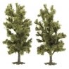 Beech Trees pkg (2) -- 115mm, HO, Busch Gmbh & Co Kg 6949