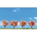 Flowering Trees - Woodland Classics(TM) Ready Made Trees(TM) -- 2-3′ 5.1-7.6cm pkg(4), All Scales, Woodland Scenics 3593
