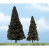Ready Made Premium Trees(TM) -- Evergreen - 4 to 5′ 10.2 to 12.7cm pkg(2), All Scales, Woodland Scenics 1626