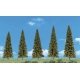 Evergreen Trees - Scene-A-Rama(TM) -- 2 to 3-1/2′ 5.1 to 8.9cm pkg(5), All Scales, Woodland Scenics 4154