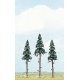 Spruce Trees -- 3-15/16 x 4-1/2′ 10 - 11.5cm pkg(3), All Scales, Busch Gmbh & Co Kg 6114