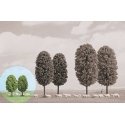Deciduous Trees -- 2-3/16′ 5.5cm Tall pkg(2), All Scales, Busch Gmbh & Co Kg 6227