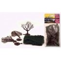 Large Trees - Scene-A-Rama(TM) -- Kit - 3 to 4′ 7.6 to 10.2cm pkg(3), All Scales, Woodland Scenics 4194