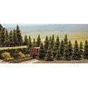 Pine Trees -- 1-3/16 to 2-3/8′ 3 to 6cm pkg(60), N, Busch Gmbh & Co Kg 6572