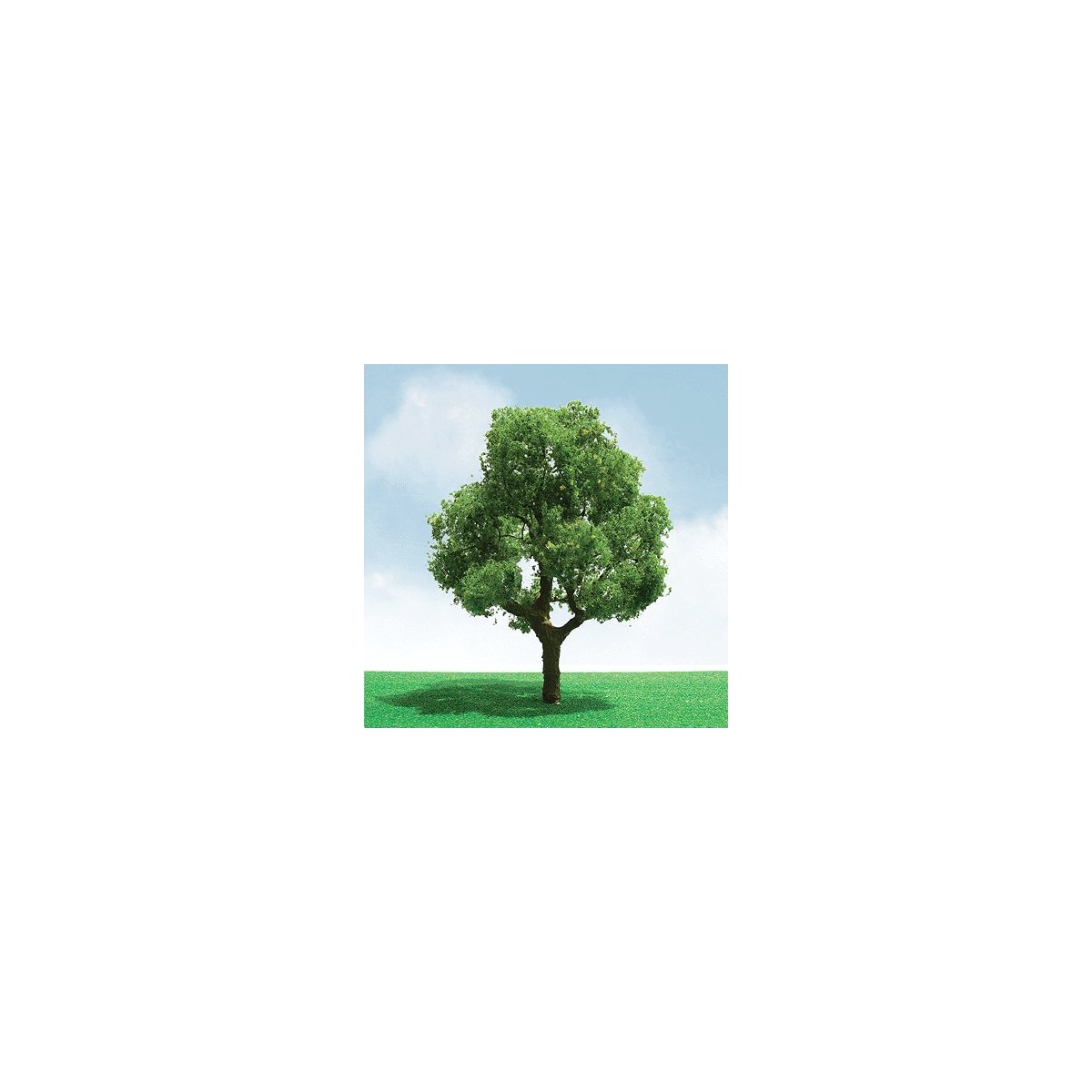Deciduous Trees - Pro-Elite Series -- 3 to 3-1/2′ 7.6 to 8.9cm pkg(2), HO, JTT Miniature Tree 92301