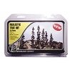 Realistic Trees Kits(TM) - Pines -- Forest Green - 2-1/2 to 6′ 6.4 to 15.2cm pkg(24), All Scales, Woodland Scenics 1113