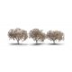 Blossoming Cherry Trees - Woodland Classics(R) -- 1-3/4 to 2-1/4′ 4-7/16 to 5.7cm Tall , All Scales, Woodland Scenics 3594