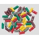 New Style Plugs pkg(10) -- Brown, ALL, Marklin, Inc 71411