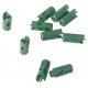 New Style Plugs pkg(10) -- Green, ALL, Marklin, Inc 71413