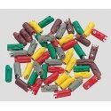 New Style Plugs pkg(10) -- Orange, ALL, Marklin, Inc 71414
