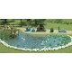 Garden Pond Set -- Kit, HO, Busch Gmbh & Co Kg 1210