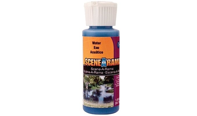 Blue Realistic Water(TM) - Scene-A-Rama(TM) -- 2oz 59.1mL, All Scales, Woodland Scenics 4195