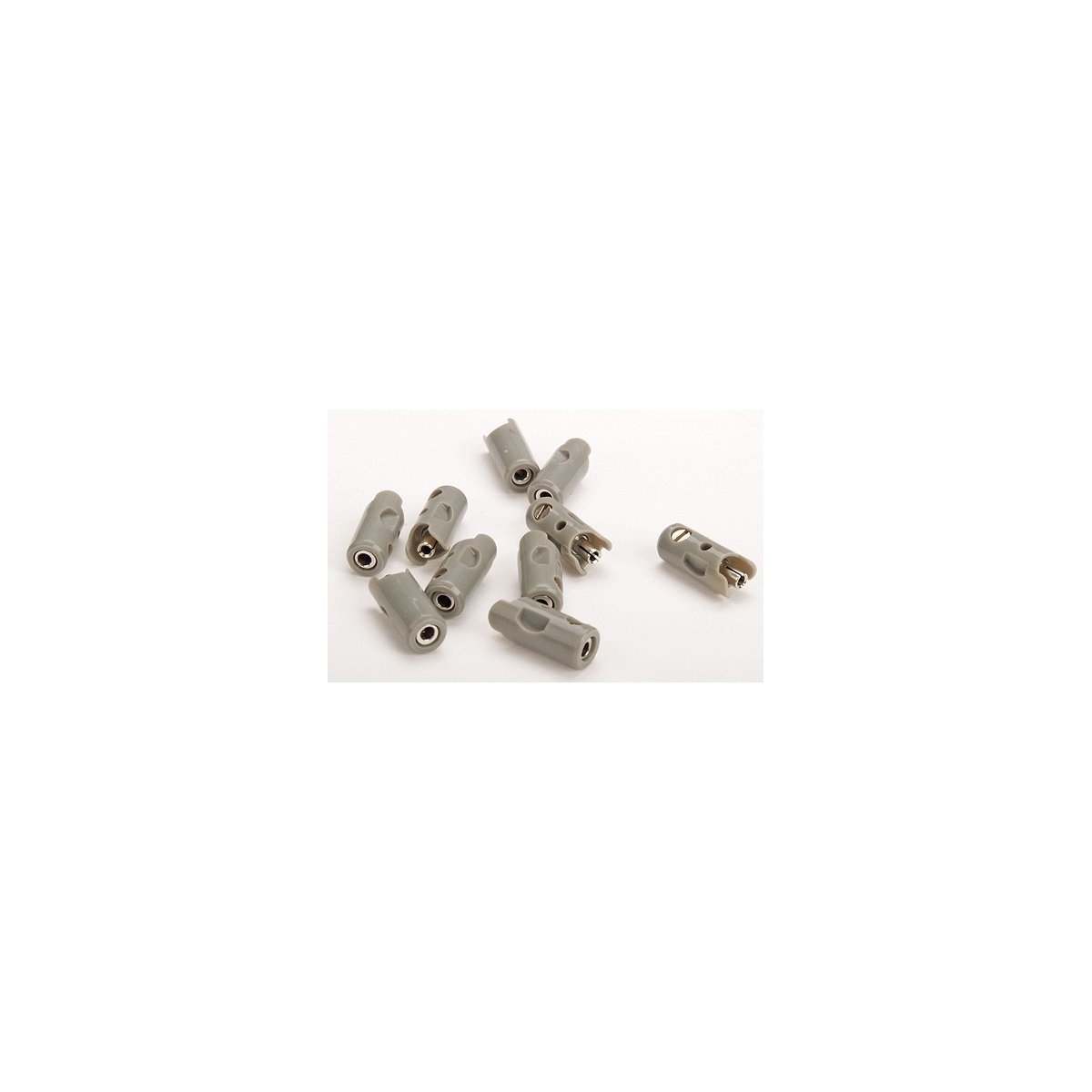 New Style Sockets pkg(10) -- Gray, ALL, Marklin, Inc 71426