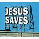 Laser-Cut Wood Billboards - Small for Z, N & HO -- Jesus Saves - 2-1/4` Wide x 1-5/8` Tall 5., All Scales, Blair Line 1507