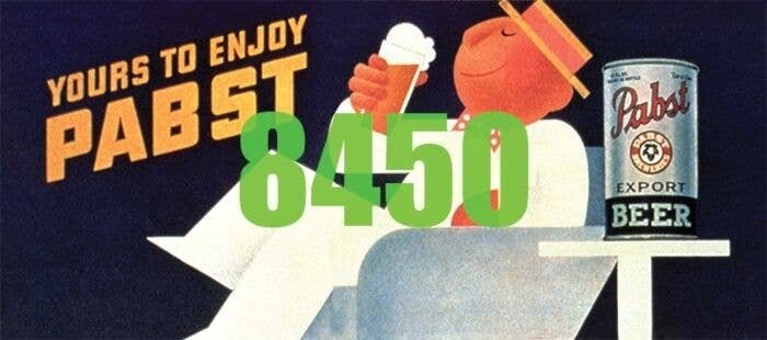 Pabst Beer Billboard - Kit, HO, Tichy Train Group 8450