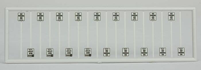 No Parking Signs -- pkg(18), N, Tichy Train Group 2608