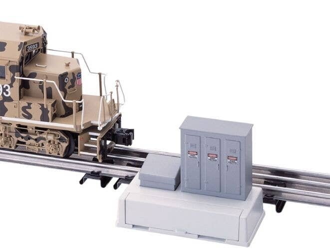 153IR Infrared Controller/Detector for Signals & Accessories -- Die Cast Building Housing: 5 x 4-1/2 x 3-, O, Lionel 614111