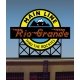 Denver & Rio Grande Western Animated Neon Billboard - Light Works USA(TM) -- Large for, All Scales, Micro Structures 880601