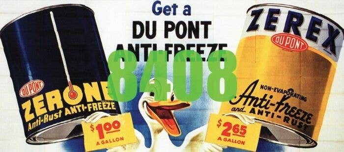 Du Pont Anti-Freeze/Zerex/Zerone Billboard - Kit, HO, Tichy Train Group 8408