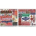 Printed Storefront & Advertising Signs -- Restaurant & Cafe Signs, N, Blair Line 36