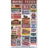 Vintage Feed & Seed, Storefront & Advertising Signs, HO, Blair Line 135