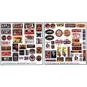 Storefront & Advertising Signs -- Porcelain Advertising Set 2, HO, Blair Line 139