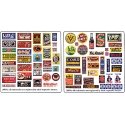 Storefront & Advertising Signs -- Porcelain Advertising Set 2, N, Blair Line 39
