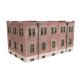 Vintage Brick Warehouse, HO, Walthers Cornerstone 4104