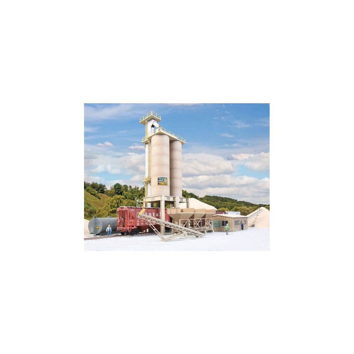 Glacier Industrial Sands -- Kit, HO, Walthers Cornerstone 4035