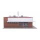 Vintage Grocery Store -- Kit - 12-5/8 x 7-15/16 x 3-3/4′ 32 x 20 x 9.5cm, HO, Walthers Cornerstone 4117