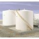 Tall Oil Storage Tank w/Berm -- Kit - Tank: 6` Diameter x 6-1/4` Tall 15.2 x 15.9cm, HO, Walthers Cornerstone 3168