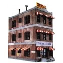 Belvedere Downtown Hotel -- Kit - 5-1/2 x 2-1/2′ 14 x 6.4cm, HO, Life-Like Products 1339