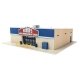 Hardware and Lumber Store -- Kit - Main Building: 8-7/8 x 9-15/16 x 2-13/16′ 22.5 x 25.2 x 7, HO, Walthers Cornerstone 4119