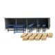 Hardware and Lumber Store -- Kit - Main Building: 8-7/8 x 9-15/16 x 2-13/16′ 22.5 x 25.2 x 7, HO, Walthers Cornerstone 4119