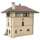 Santa Fe Interlocking Tower -- Kit - 2-7/8 x 4-7/8 x 5-1/8′ 7.3 x 12.3 x 13cm, HO, Walthers Cornerstone 2983