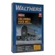Columbia Feed Mill -- Kit - 7-1/4 x 5-5/8 x 5-1/2′ 18.4 x 14.3 x 14cm, HO, Walthers Cornerstone 3090