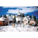 Christmas Village -- Kit - 5 Buildings, HO, Vollmer Gmbh 42413