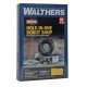 Hole-In-One Donut Shop -- Kit - 5-1/8 x 2-1/2 x 5-1/8′ 13 x 6.3 x 13cm, HO, Walthers Cornerstone 3768