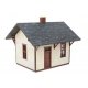Flag Stop Station -- Kit - 3-3/8 x 3-1/16 x 2-7/8′ 8.57 x 7.78 x 7.3cm, HO, Walthers Cornerstone 4061
